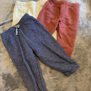 Cat & Jack Kids Joggers - Blue, Red, Cream